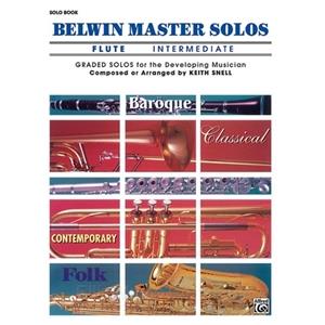 Belwin Master Solos for Flute, Volume 1 Intermediate