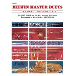 Belwin Master Duets for Trumpet, Intermediate Volume 2