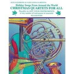 Christmas Quartets for All - Alto or Baritone Saxophone