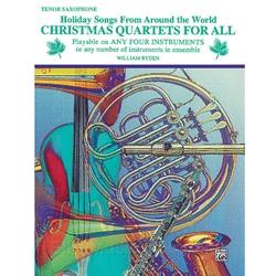 Christmas Quartets for All - Tenor Saxophone