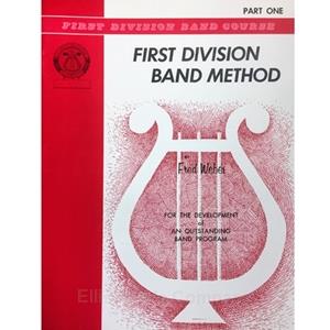 First Division Band Method - Eb Alto Clarinet, Part 1