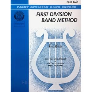 First Division Band Method - Baritone Treble Clef, Part 2