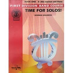 First Division Time for Solos for Alto Clarinet & Piano, Book 1