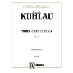 KUHLAU - Three Grand Duos, Op. 39 for Two Flutes