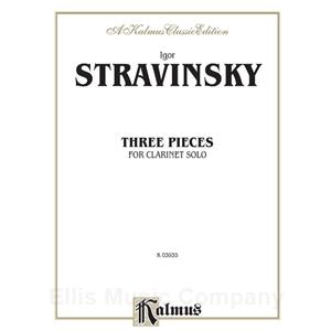 STRAVINSKY - Three Pieces for Clarinet