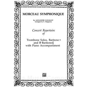 GUILMANT - Morceau Symphonique for Trombone & Piano