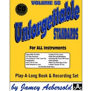 Aebersold Volume 58 - Unforgettable Standards