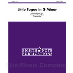 Little Fugue in G Minor for Brass Choir