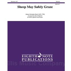 Sheep May Safely Graze for Brass Quintet and Organ