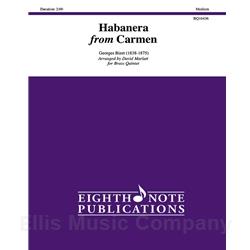 Habanera from Carmen for Brass Quintet