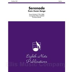 Serenade (from Swan Songs) for Brass Quintet