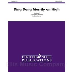 Ding Dong Merrily on High for Brass Quintet
