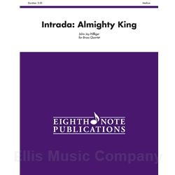 Intrada: Almighty King for Brass Quartet