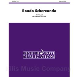 Rondo Scherzando for 2 Clarinets & Piano