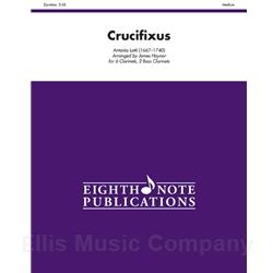 Crucifixus for 6 Clarinets and 2 Bass Clarinets