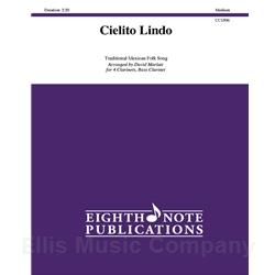 Cielito Lindo for 4 Clarinets & Bass Clarinet