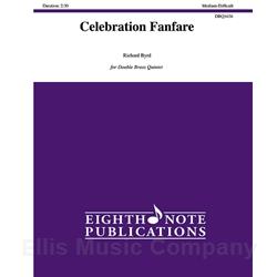 Celebration Fanfare for Double Brass Quintet with optional Percussion