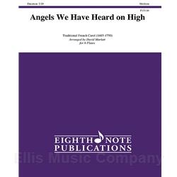 Angels We Have Heard on High for 6 Flutes
