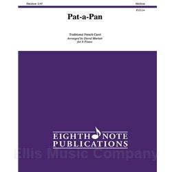 Pat-a-Pan for 6 Flutes with Optional Percussion