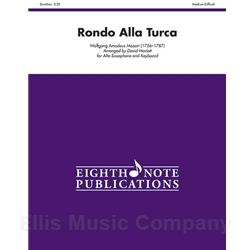 MOZART - Rondo Alla Turca for Alto Saxophone & Keyboard
