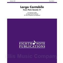 LOEILLET - Largo Cantabile from Flute Sonata No. 1 for Tenor Saxophone & Keyboard