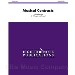 Musical Contrasts for 5 Trumpets & Timpani