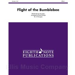 Flight of the Bumblebee for 12 Trumpets