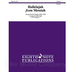 Hallelujah (from Messiah) for 4 Trumpets