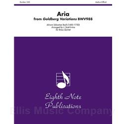 Aria (from Goldberg Variations, BWV988) for Brass Quintet