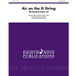 Air on the G String (from Orchestral Suite No. 3) for Double Reed Ensemble