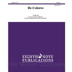 De Colores for Woodwind Ensemble