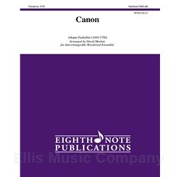 Canon for Interchangeable Woodwind Ensemble