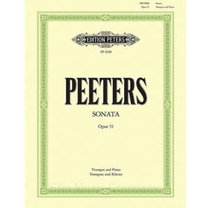 PEETERS - Sonata for Trumpet and Piano Op. 51