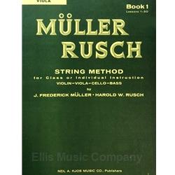 Muller-Rusch String Method - Viola, Book 1