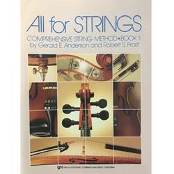 All for Strings - String Bass, Book 1