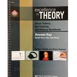 Excellence in Theory: Music Theory, Ear Training, and History Workbook  Answer Key
