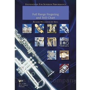 Foundations for Superior Performance Fingering & Trill Chart - Alto Sax