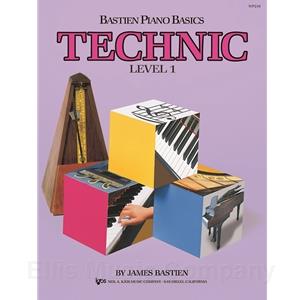 Bastien Piano Basics Technic, Level 1