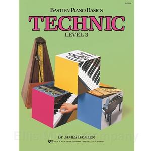 Bastien Piano Basics Technic, Level 3