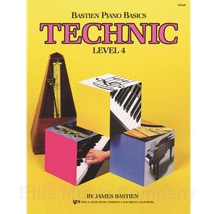 Bastien Piano Basics Technic, Level 4
