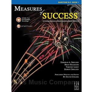 Measures of Success - Baritone Bass Clef, Book 1