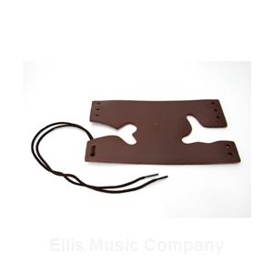 Trumpet Valve Guard, Bach soft brown leather with laces
