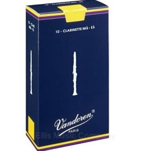 Vandoren Traditional Eb Clarinet Reeds #3 (10pk)