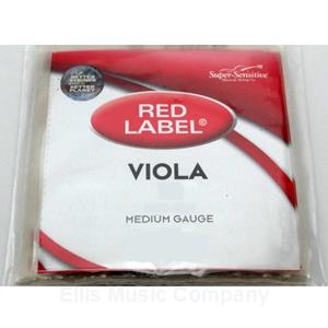 Red Label Viola Single D String, Intermediate 14"