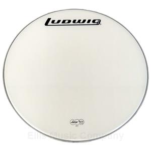 White Ludwig Bass Drum Head Image