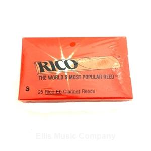 Rico Eb Clarinet Reeds #3 (25 pk)