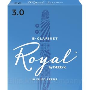 Royal Bb Clarinet Reeds #3 (10pk)