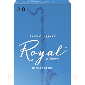 Royal Bass Clarinet Reeds #2 (10pk)