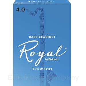 Royal Bass Clarinet Reeds #4 (10pk)
