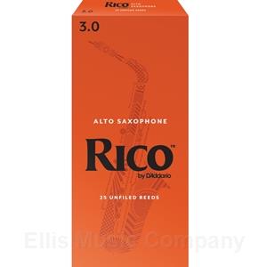 Rico Alto Saxophone Reeds #3 (25pk)